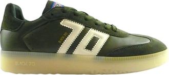 Back70 A23 Nappa Suede Juniper - Heren - Sneakers - Groen - 41 EU - Su&egrave;de - Schoenen
