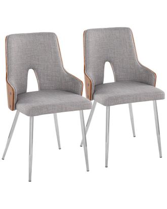 LumiSource Set Of 2 Stella Chairs
