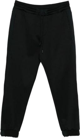 Paul & Shark Rechtgesneden joggingbroek van katoenmix - Heren - Sweatpants - Zwart - 2XL - Katoen - Broeken