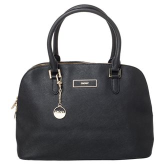 DKNY Dkny Black Leather Satchels