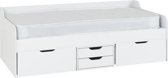 Seconique DANTE SINGLE DAY BED - WHITE - SECONIQUE | TJ Hughes