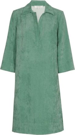 Marie Méro Dames, Jurken, Groen, Maat: 2XL Velours