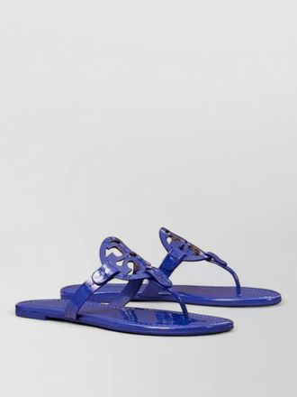 Tory Burch miller sandals calfskin sole patent leather