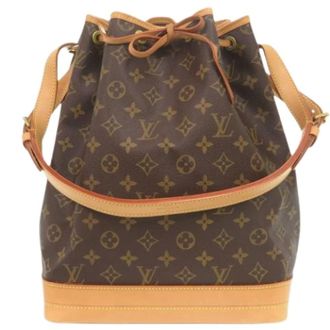 Louis Vuitton Pre-owned Bucket Bags, female, Brown, Size: ONE SIZE Pre-owned No&eacute; Bucket Bag