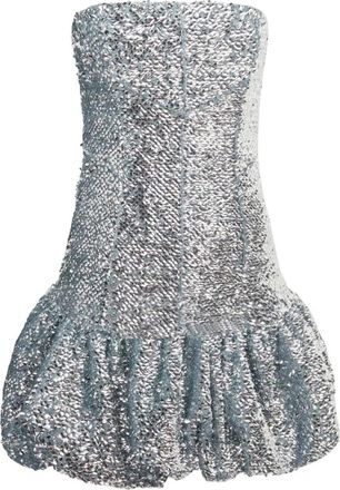16Arlington Garance Sequin Mini Dress - Dames - Feestkleedjes - Grijs - S - Polyester - Kleedjes