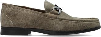 Ferragamo Grandioso 2 Loafers - Heren - Loafers - Grijs - 40 EU - Leer - Schoenen