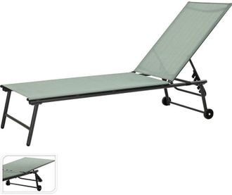 Ambiance Koopman Tumbona De Piscina Verde Moderna Plegable