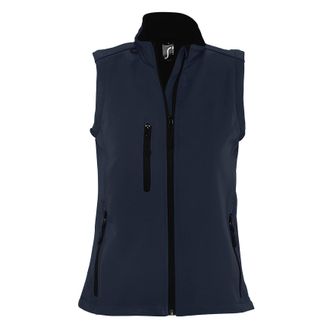 SOLS Dames/dames Rallye Soft Shell Bodywarmer Jacket (Franse marine)