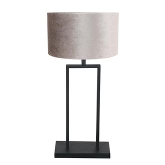 Steinhauer L&aacute;mpara De Mesa - Stang - Negro - Metal Velours - Steinhauer