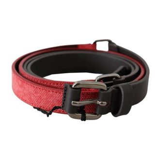 Costume National Fashion Riem - Dames - Riemen - Rood - ONE Size - Leer - Accessoires