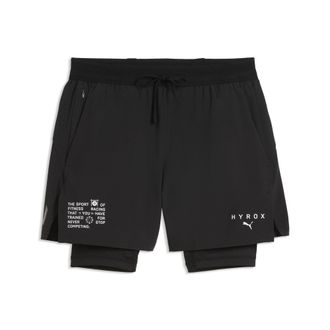 Puma Shorts PUMA x HYROX PWRMODE 2 in 1 da uomo, Accessori, Nero, XXS