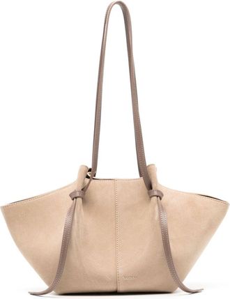 Yuzefi large Mochi suede tote bag - women - Suede - One Size - Brown