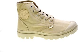 Palladium Beige Katoenen Chukka Laarzen - Heren - Veterlaarzen - Beige - 42 EU - Katoen - Schoenen