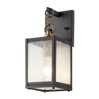 Netlighting Kichler Lahden Outdoor Wall Lantern Weathered Zinc IP44 in Grey