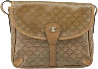 Celine Pre-owned Vintage Crossbody Tas - Dames - Vintage Schoudertas - Beige - ONE Size - Vintage