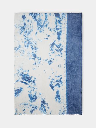 Suzusan Womens Shibori Cashmere Featherweight Shawl (94.5in/2.4m)