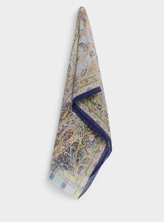 Etro Womens Sheer pure silk top