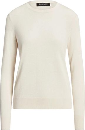 Ralph Lauren Jersey de punto con cuello redondo - Knitwear - Mujer - Blanco - L