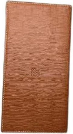 Loewe Pre-owned Vintage ID Holder - Dames - Vintage Accessoires - Bruin - ONE Size - Leer - Vintage
