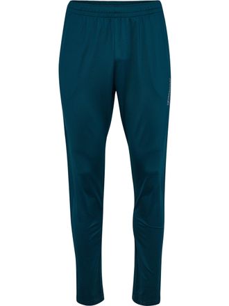 Hummel Trainingshose HUMMEL hmlTE STRENGTH TRAINING PANTS, Herren, Gr. XXL, N-Gr, reflecting pond, Obermaterial: 90% Polyester, 10% Elasthan, regular fit, Ho