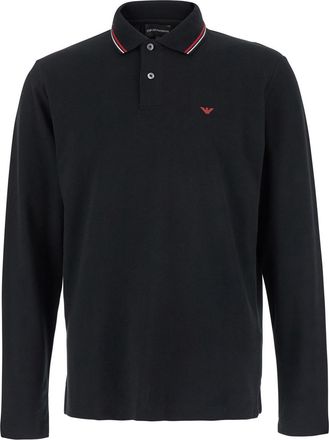 Emporio Armani Long Sleeves Polo Shirt