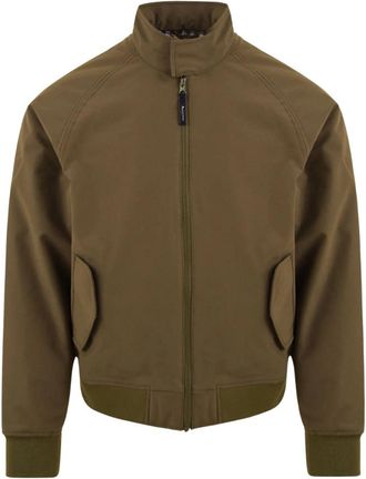 Aquascutum Heren actief jack (Leger Groen)