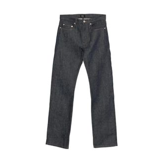 A.P.C. Straight Jeans, male, Blue, Size: W31 Rescue Jeans
