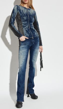 Diesel Denim Top DE-GARY-S, Womens, Blue