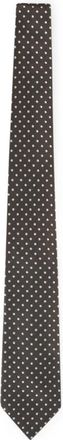 Tom Ford Zijden Stropdas - Heren - Stropdassen - Bruin - ONE Size - Satijn - Accessoires