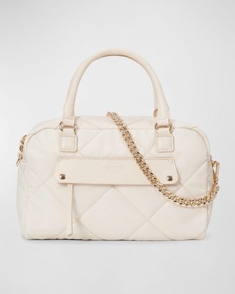 MZ Wallace Madison Quilted Nylon Top-Handle Bag