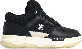 Amiri ma-1 black leather blend sneakers