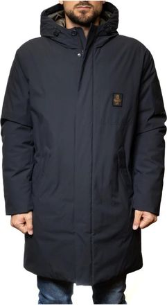 RefrigiWear Hombre, Abrigos, Azul, Talla: S