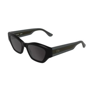 Lacoste L.12.12 Trim Catseye Glasses - female - Lacoste - Sunglasses - Black - 52 MM - Accessories