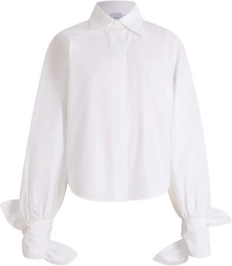 Patou Bow-sleeve Blouse