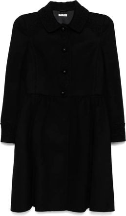 Miu Miu Cappotto monopetto 2016 - Nero