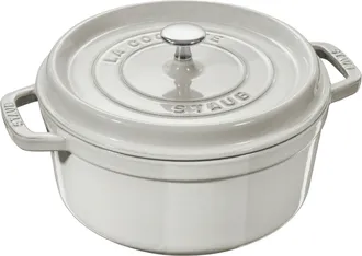 Staub Cast Iron 4-qt Round Cocotte