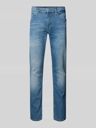 Tommy Jeans Slim Fit Jeans aus Baumwoll-Mix Modell SCANTON SLIM in Jeansblau, Gr&ouml;&szlig;e 29/30