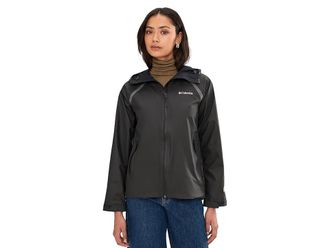 Columbia Reign No Shine Jacket Womens Jacket Black : 2XL, Nylon