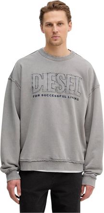 Diesel Uomo, Felpe, Grigio, 2Xl, new