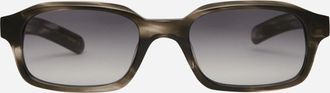 Flatlist Hanky Sunglasses Grey Havana / Smoke Gradient