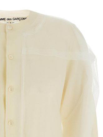 Comme Des Gar&ccedil;ons Wool Womens Cardigan