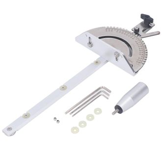 OEM Transportador De &Aacute;ngulos De Alta Precisi&oacute;n Fabricado En Aleaci&oacute;n De Aluminio Para Sierras De Mesa, Con &Aacute;ngulo Ajustable Y Escala Clara, Ideal Para Tra