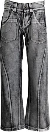 Vaquera Jeans con stampa - Nero