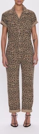 Pistola Denim Grover Cotton Jumpsuit in Feline at Nordstrom Rack, Size X-Small