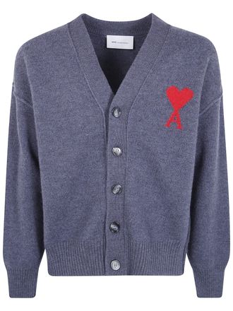 Ami Sweater V Neck Quota Ami De Coeur