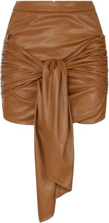 Elisabetta Franchi Mujer, Faldas, Marr&oacute;n, Talla: XS