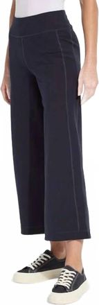 Lyss&eacute; Jovie Reversible Crop Jogger Pants In Blue