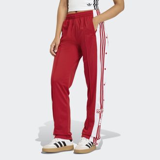adidas Sporthose ADIDAS ORIGINALS ADIBREAK, Damen, Gr. XXL, N-Gr, better scarlet, Obermaterial: 100% Polyester, Hosen Sporthose