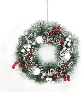 OEM Guirnalda Navide&ntilde;a Para Puerta, Decoraci&oacute;n Colgante Para Exteriores E Interiores, Decoraci&oacute;n Para Puerta De Entrada, Decoraci&oacute;n Navide&ntilde;a Para Colgar E