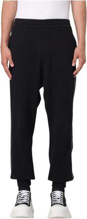 Alexander McQueen Hombre, Pantalones, Negro, Talla: M